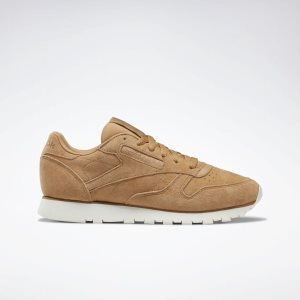 Reebok Classic Leather Turnschuhe Damen - Braun - DE 746-PSZ